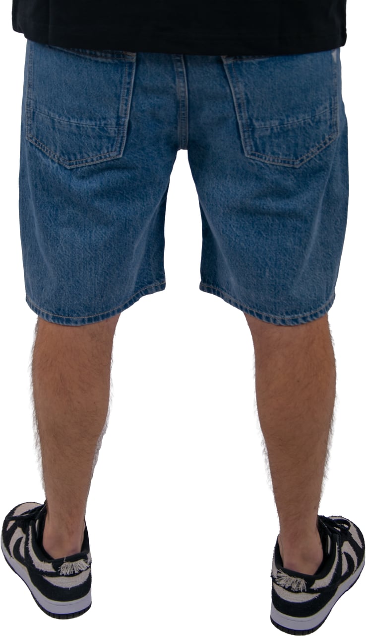 Purewhite Purewhite The Owen Regular Fit Denim Short Blauw