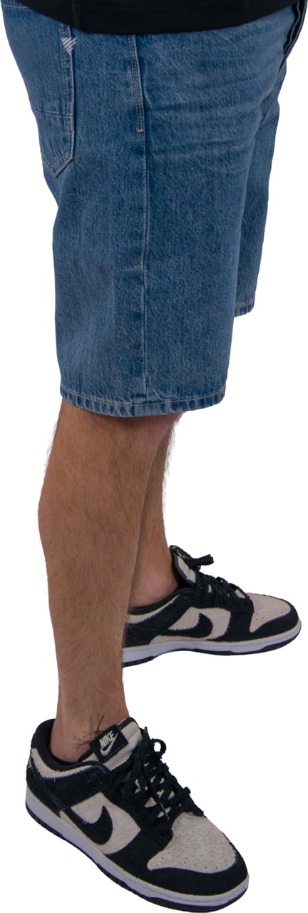 Purewhite Purewhite The Owen Regular Fit Denim Short Blauw