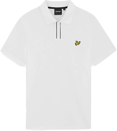 Lyle & Scott Lyle & Scott Placket Tipped Polo Shirt Wit