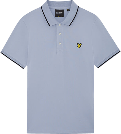 Lyle & Scott Lyle & Scott Tipped Polo Shirt Blauw