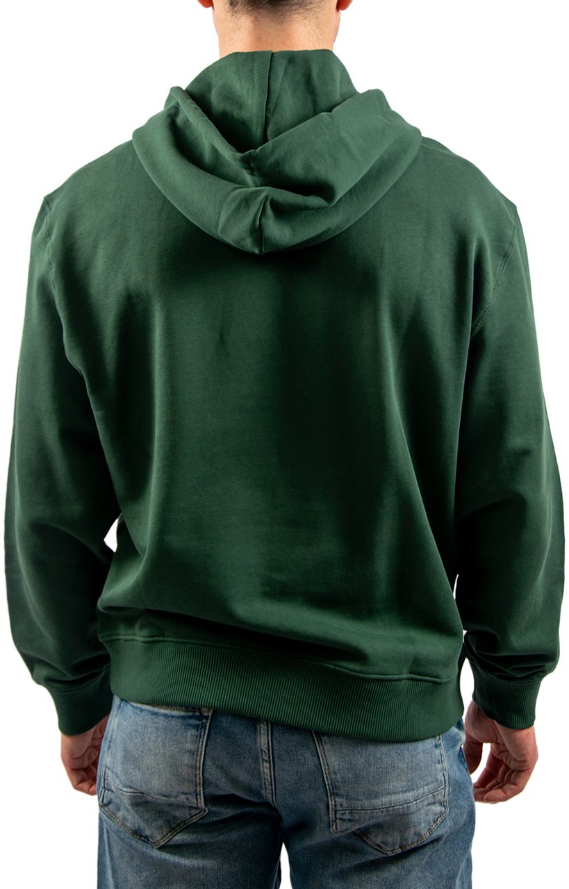 Calvin Klein Calvin Klein Jeans 350Terry Micro Monogram FZ Hoodi Groen