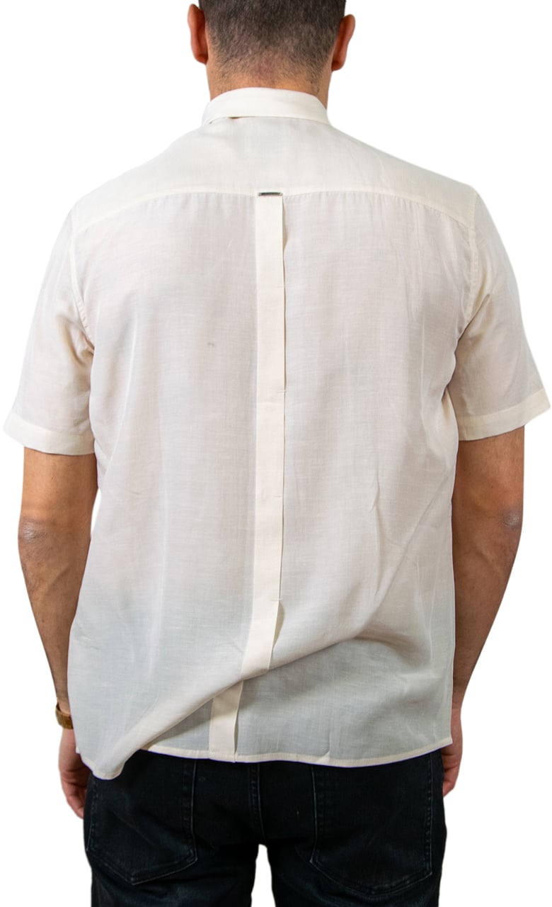 Antony Morato Antony Morato Shirt Adalia Regular Fit In Soft Linen Beige