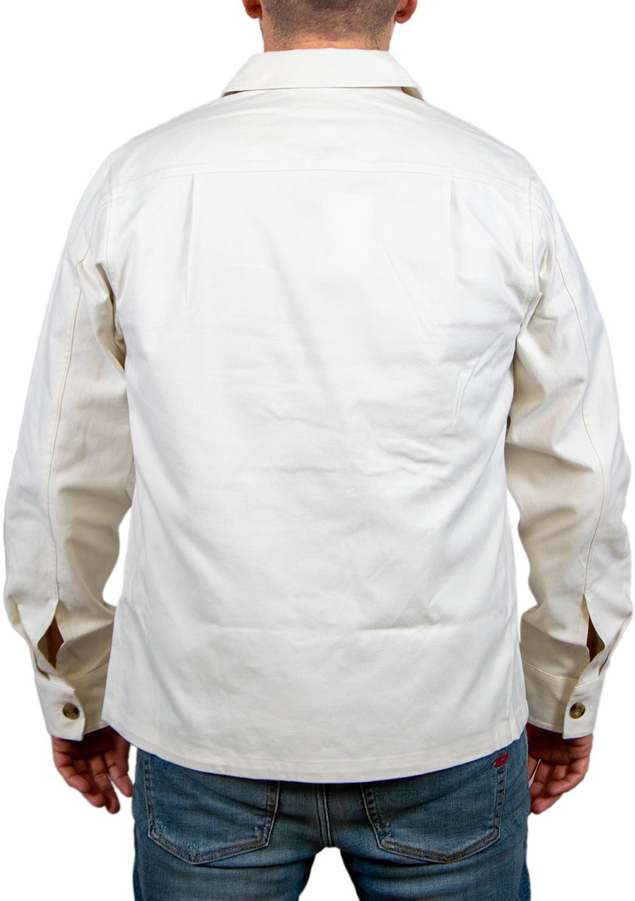 Fred Perry Fred Perry Heavyweight Oxford Overshirt Beige