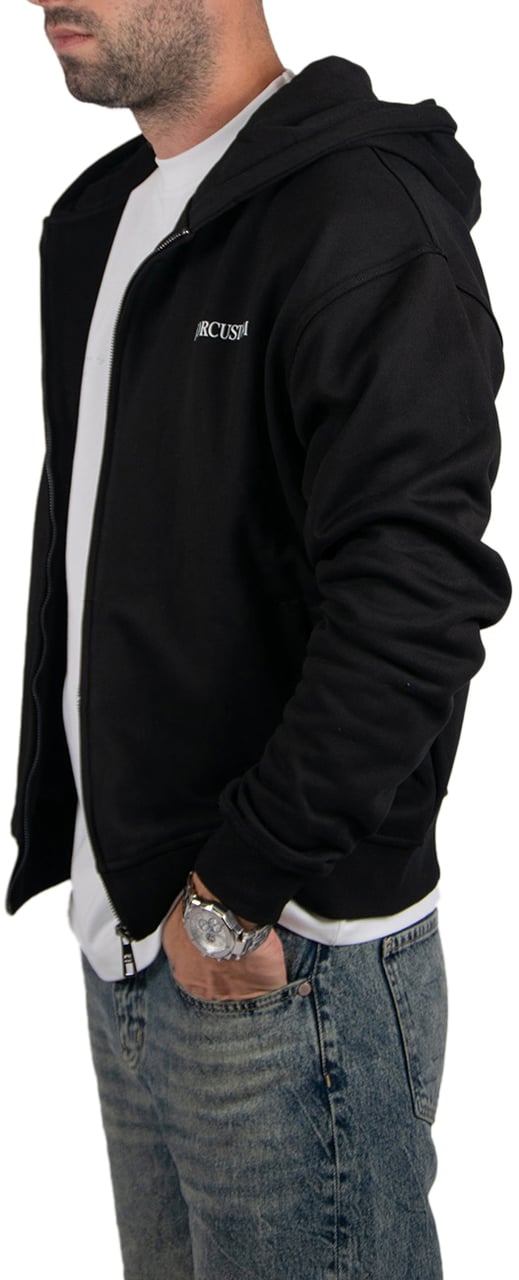 JORCUSTOM Jorcustom Angel2.0 Fleece Zipped Hoodie Zwart