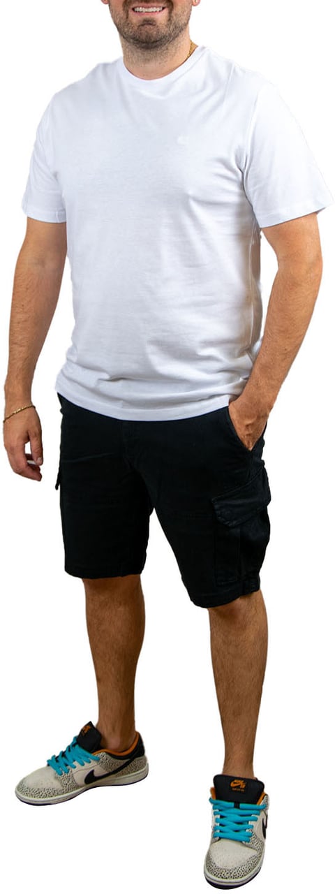 Calvin Klein Calvin Klein Jeans SS Smooth Cttn Solid Crewneck Tee Wit