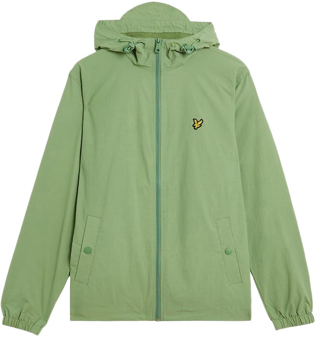 Lyle & Scott Lyle & Scott Zip Through Hooded Jacket Groen