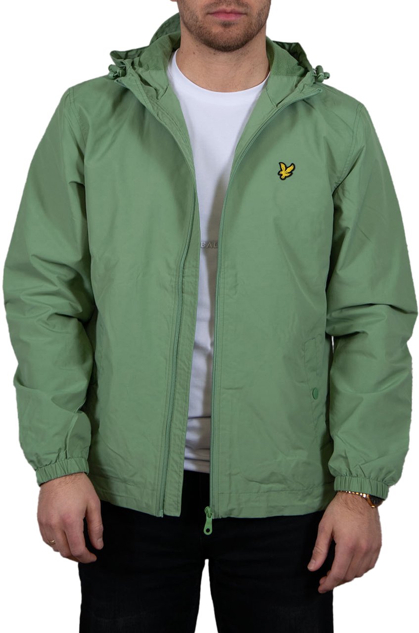 Lyle & Scott Lyle & Scott Zip Through Hooded Jacket Groen