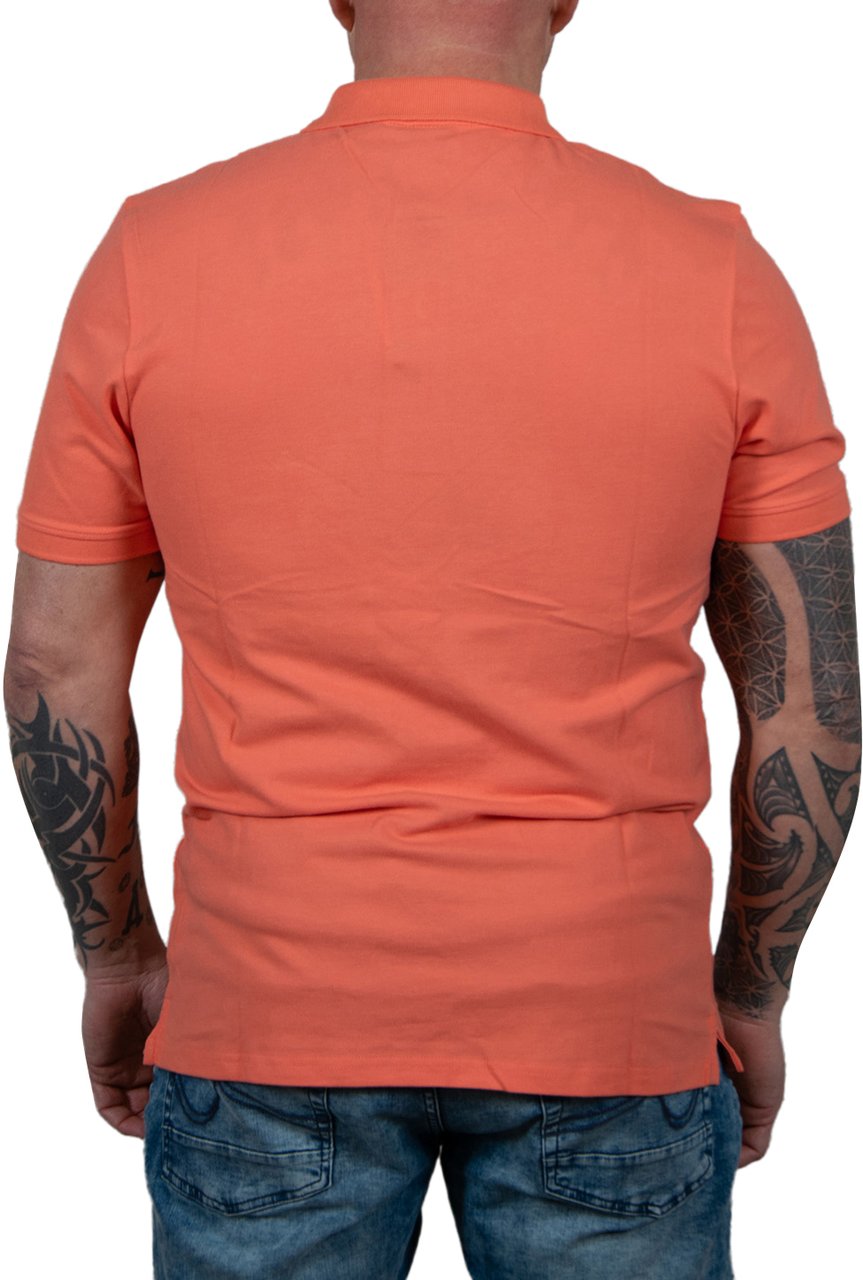 Lyle & Scott Lyle & Scott Plain Polo Shirt Rood