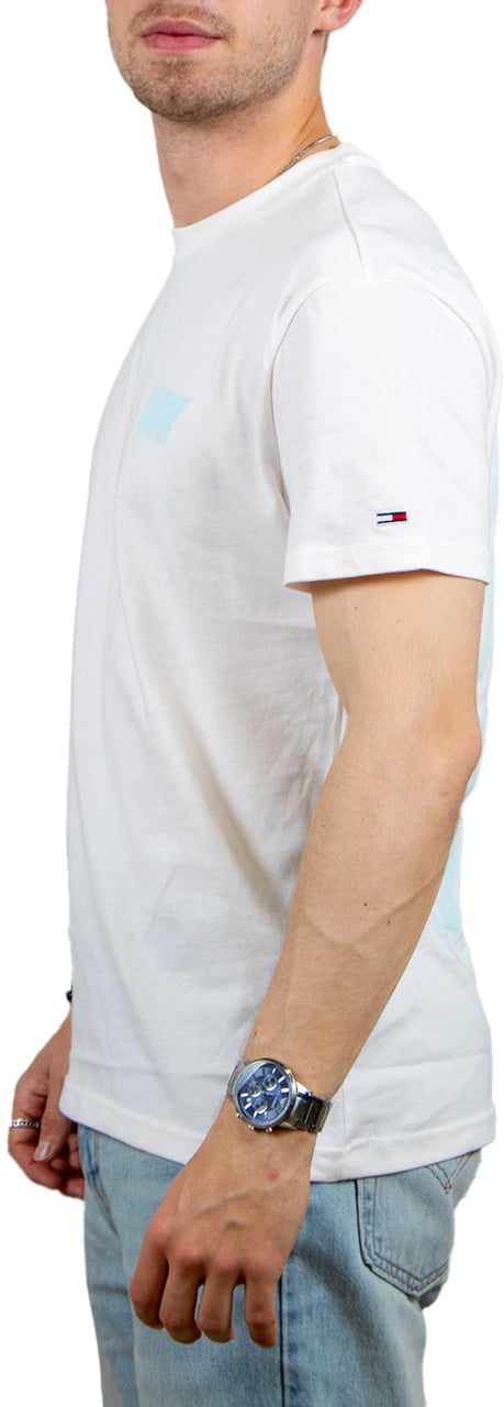 Tommy Jeans Tommy Jeans Reg Bubble Back SS Tee Wit