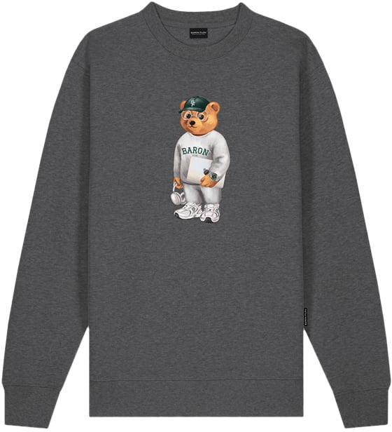 Baron Filou Cxlvii The College Student Sweater Grijs