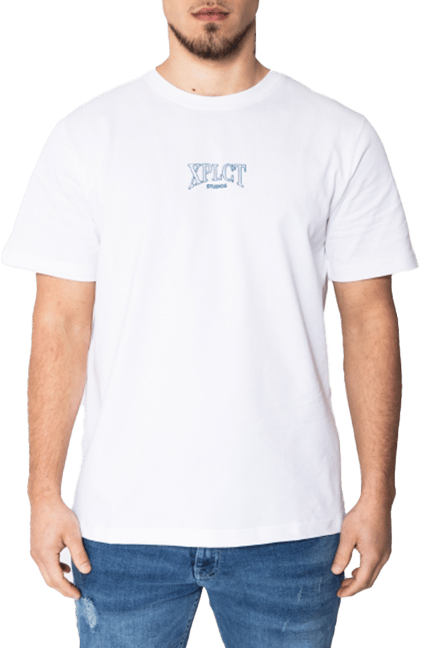 XPLCT XPLCT Stitch Tee Wit