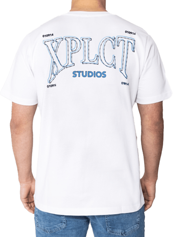 XPLCT XPLCT Stitch Tee Wit