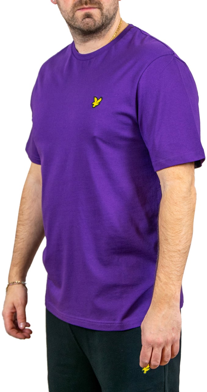 Lyle & Scott Lyle & Scott Plain T-Shirt X589 Paars