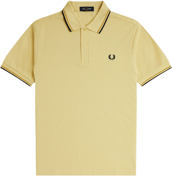 Fred Perry Twin Tipped Fred Perry Shirt Beige