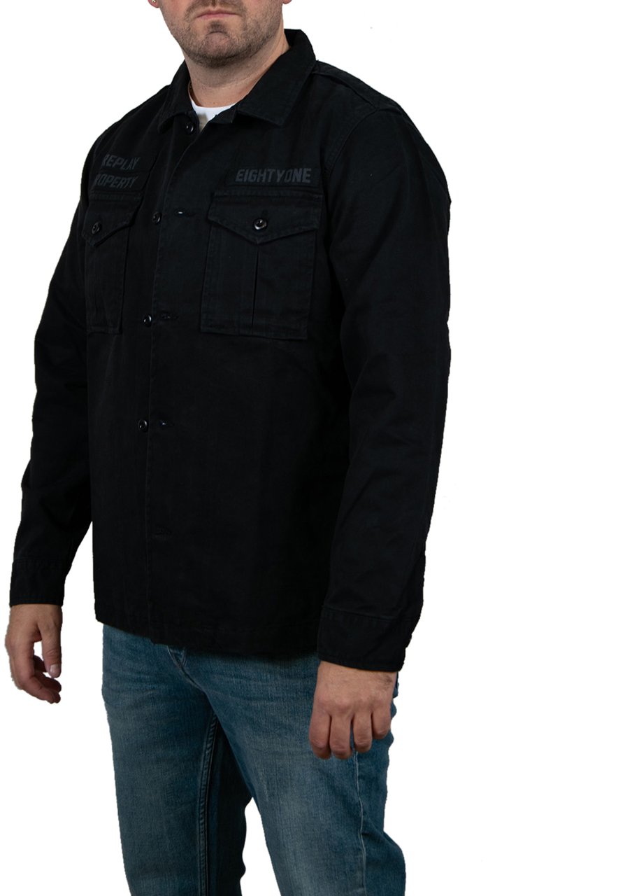 Replay Replay Camicia Zwart