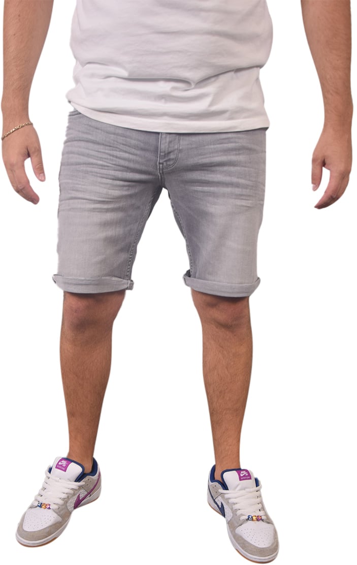 Purewhite Purewhite Slim Fit Denim Short The Steve Grijs