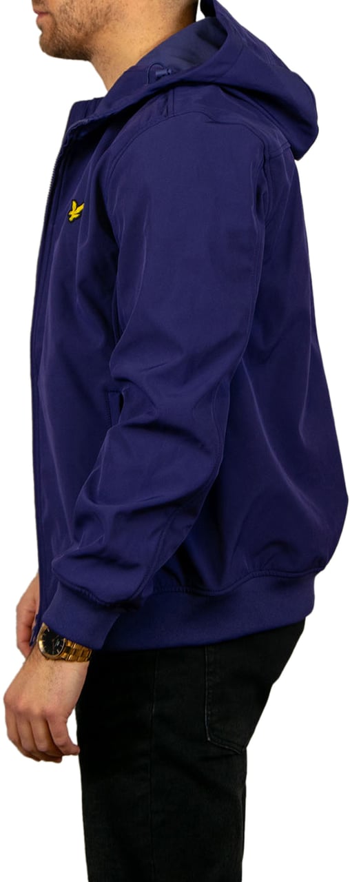 Lyle & Scott Lyle & Scott Mesh Back Softshell Jacket Paars