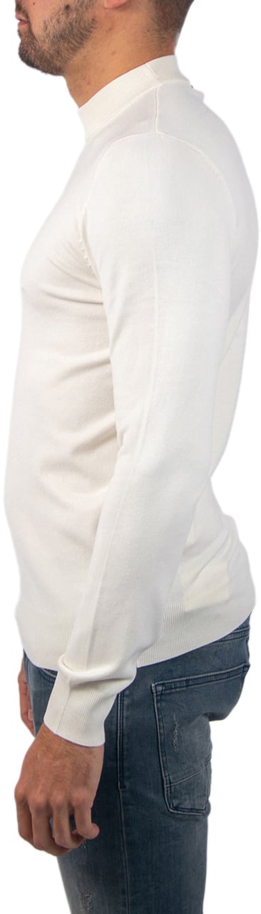Antony Morato Antony Morato Sweater Slim Fit In Stretch Viscose Beige