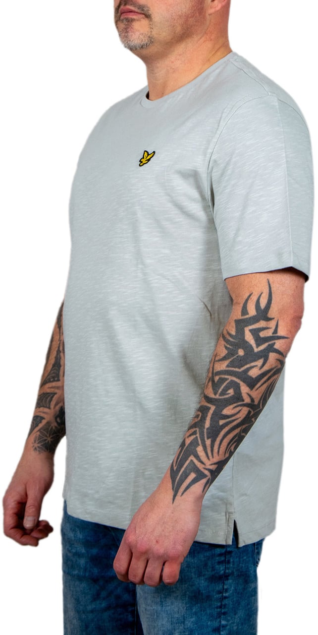 Lyle & Scott Lyle & Scott Slub T-Shirt Grijs