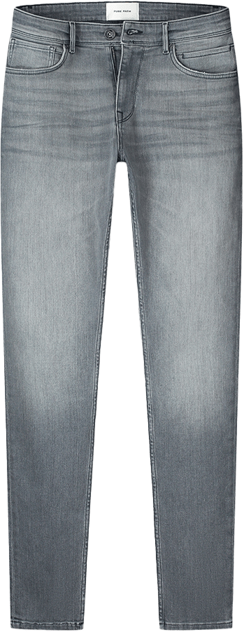 Pure Path Pure Path The Jone Denim Skinny Fit Grijs
