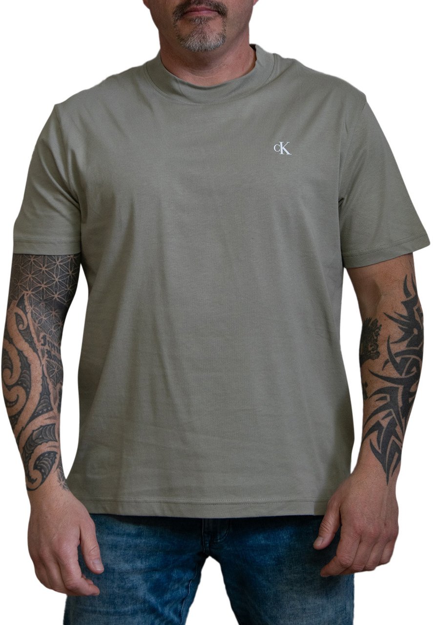 Calvin Klein Calvin Klein Jeans Painted Calvin Klein Jeans Tee Beige