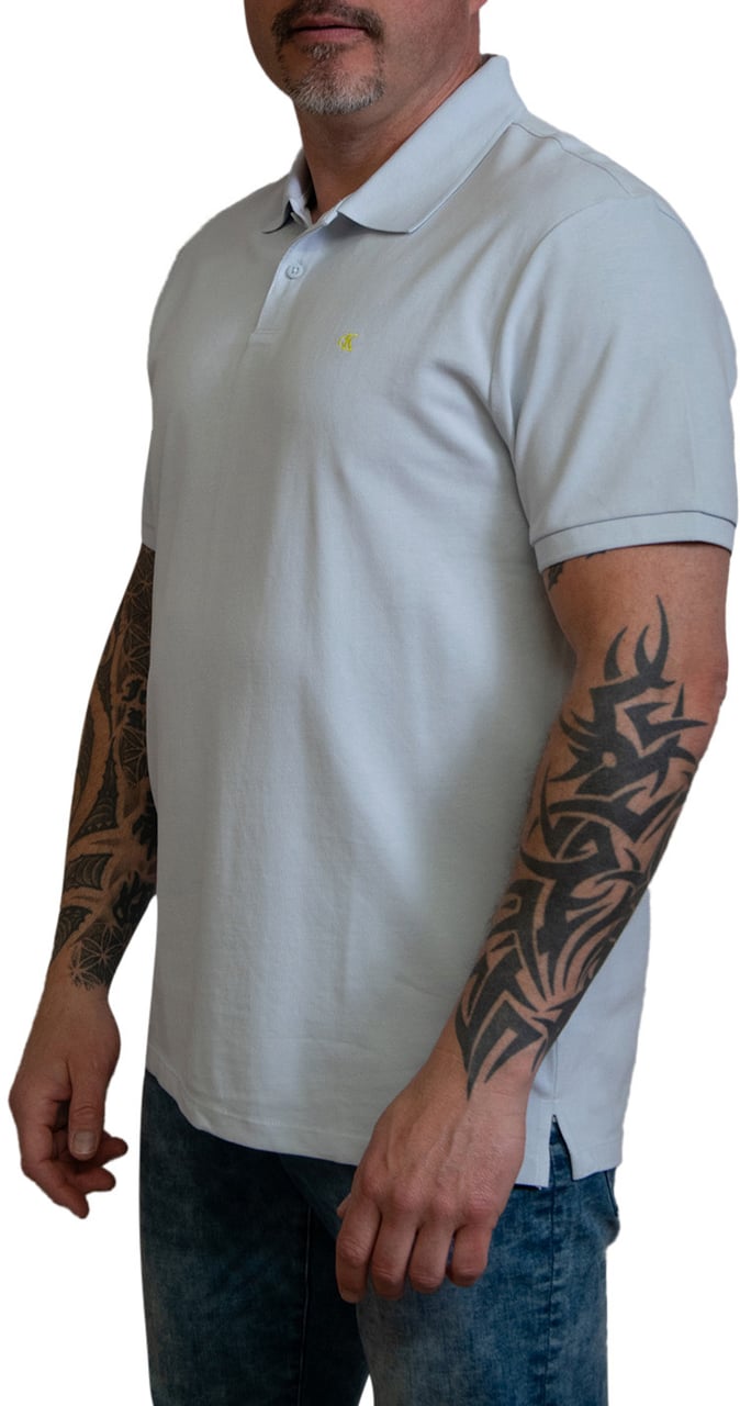 Calvin Klein Calvin Klein Jeans SS Casual Pique Classic Polo Blauw