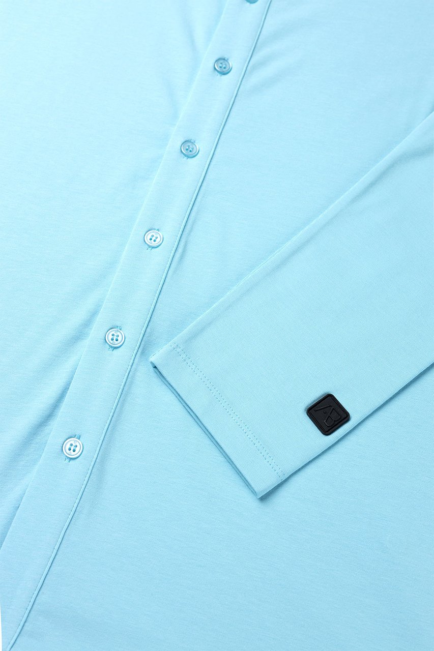 AB Lifestyle AB Lifestyle Button Up Slim Fit Blauw