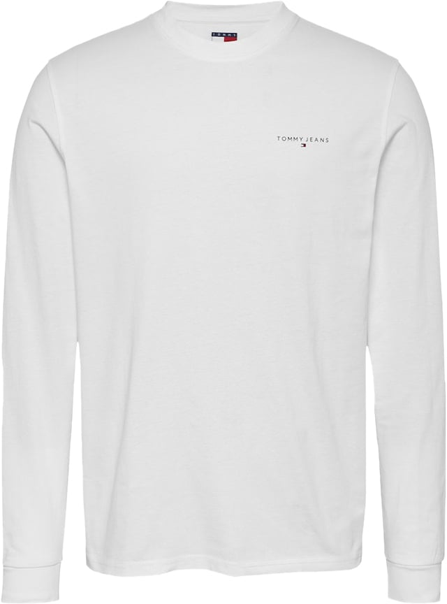 Tommy Jeans Tommy Jeans Slim Linear Chest LS Tee Ext Beige