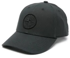 Stone Island Heren Cap Zwart Zwart