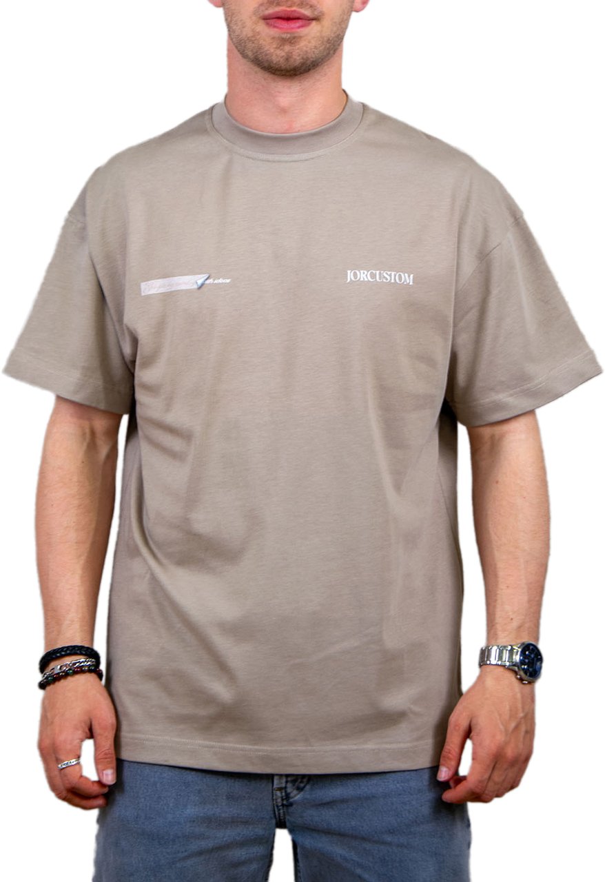 JORCUSTOM Angel2 0 Loose Fit T-Shirt Beige