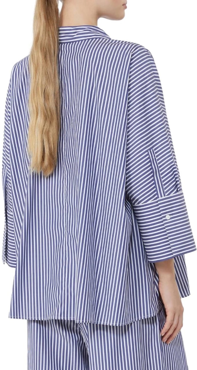 Max Mara Shirts Blue Blauw
