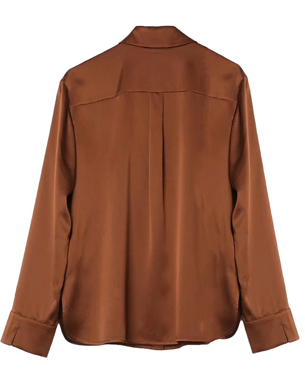 Max Mara Shirts Cuoio Bruin