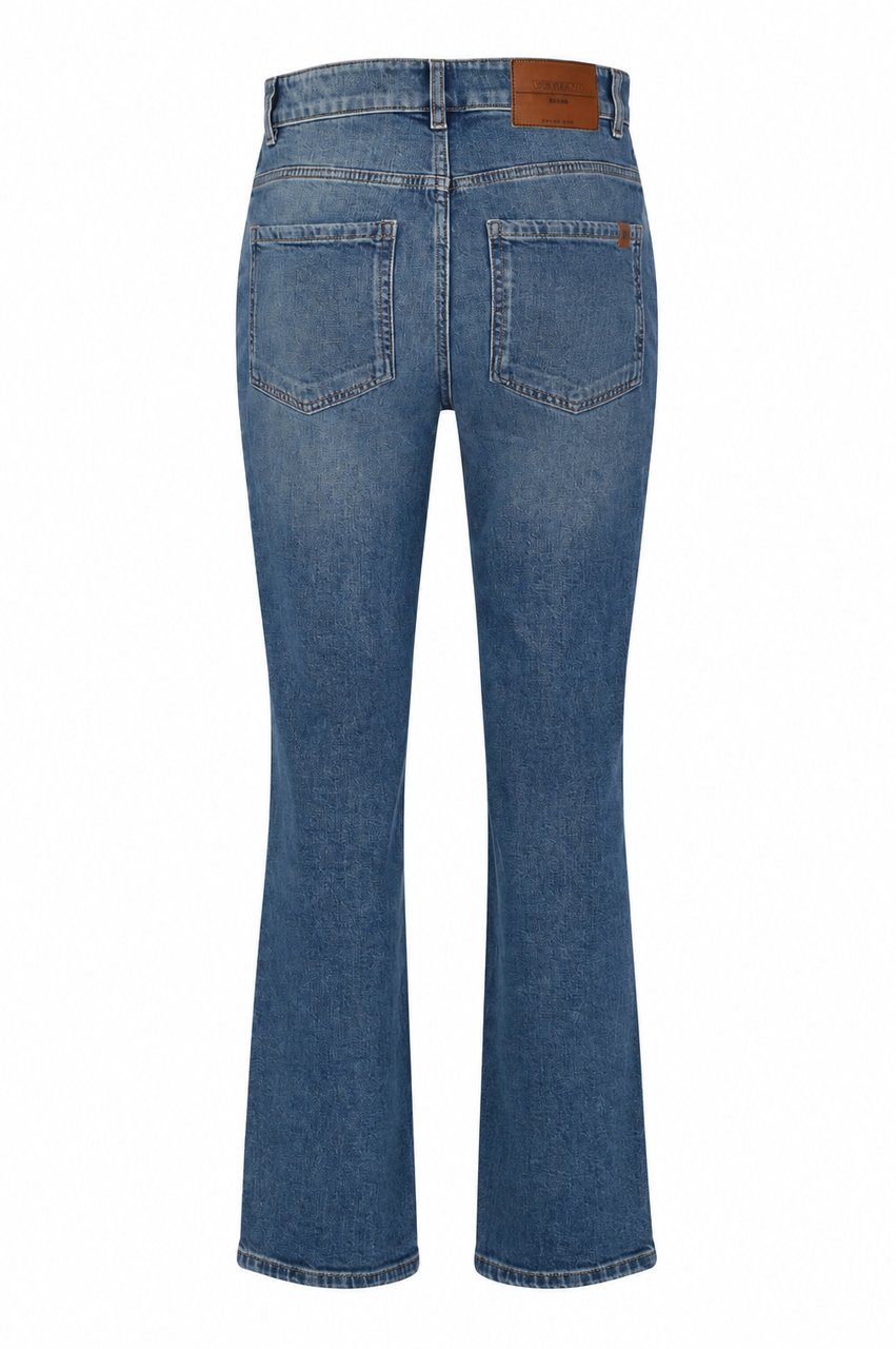 Max Mara Jeans Blu Medio Vintage Blauw