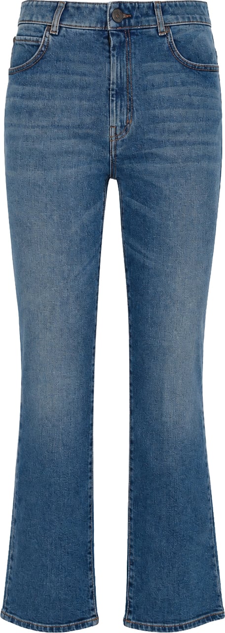 Max Mara Jeans Blu Medio Vintage Blauw