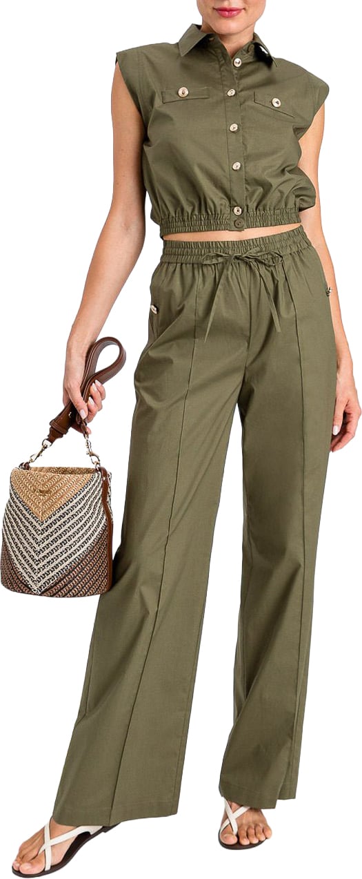 Twin-set Rtw Verde Alpino Donkergroen
