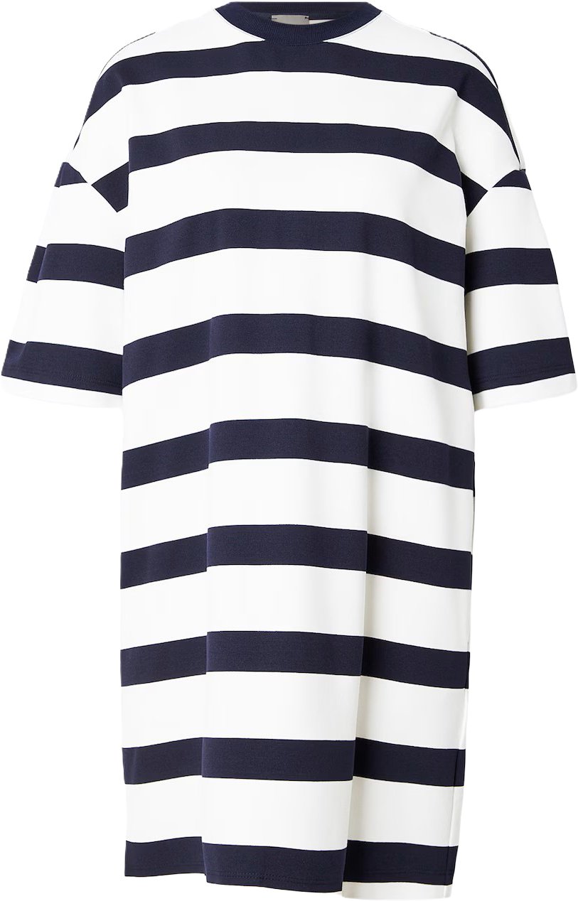 Max Mara Dresses Blu Marino Rigato Wit