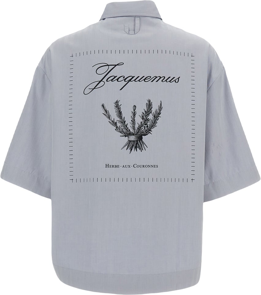 Jacquemus Shirts Clear Blue Blauw