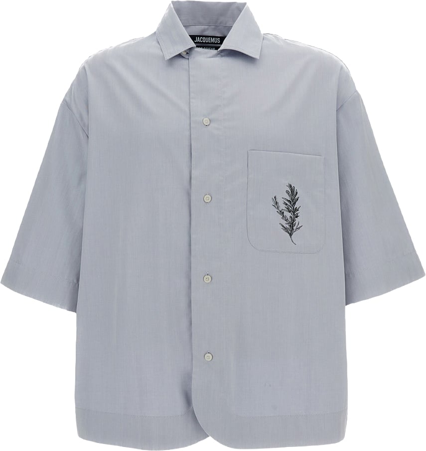 Jacquemus Shirts Clear Blue Blauw