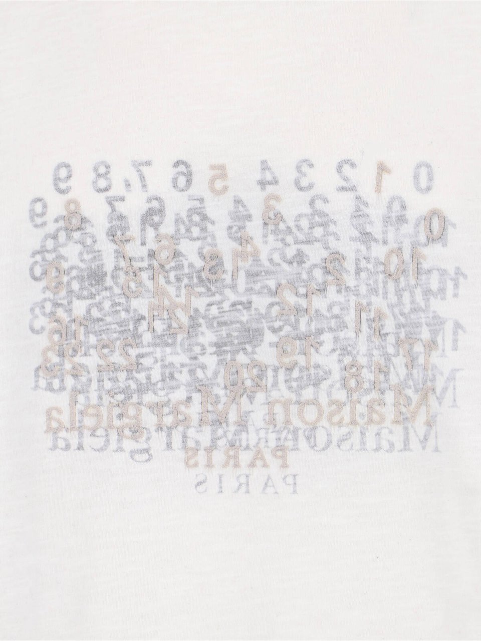 Maison Margiela T-Shirts And Polos Bianco Wit