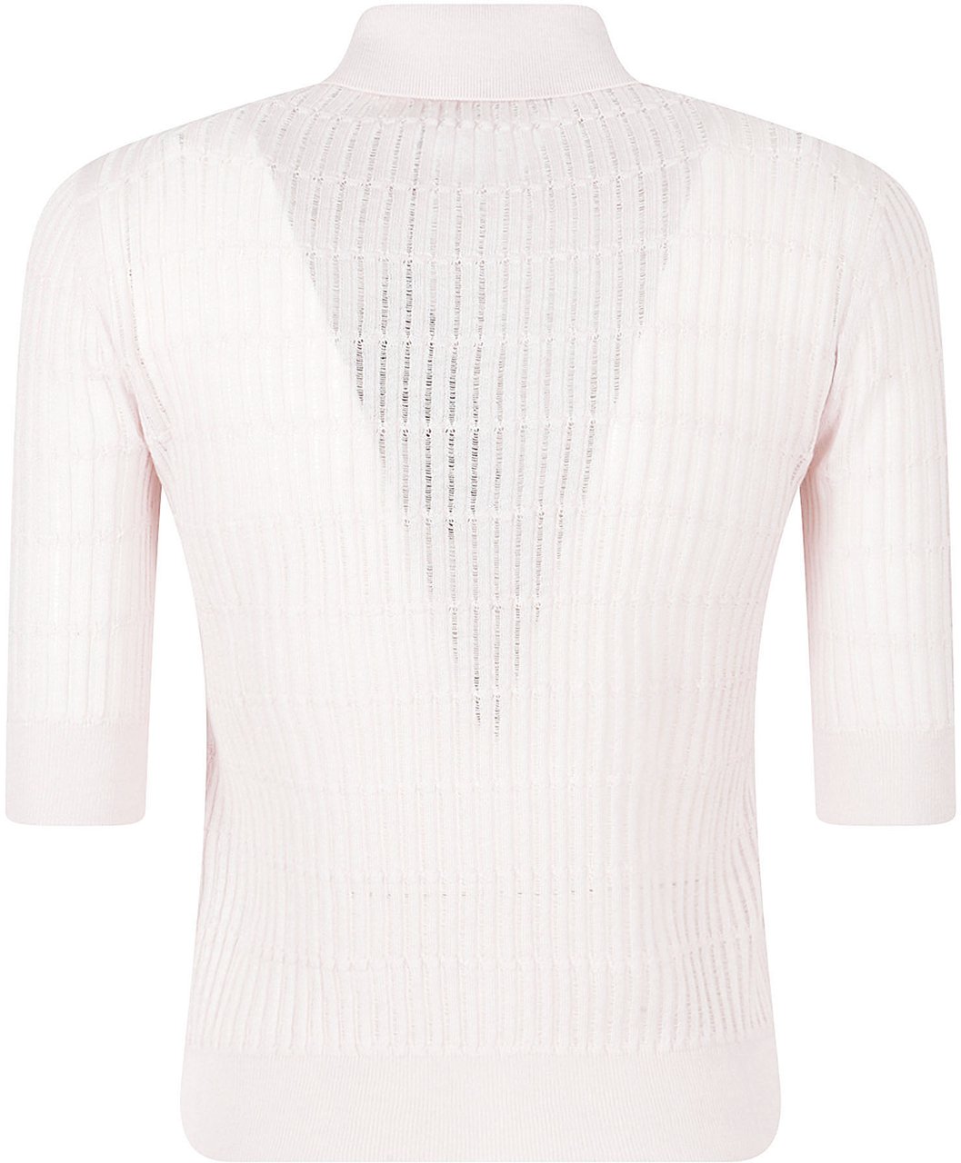 Max Mara Polo-Style Top With Openwork Details Wit