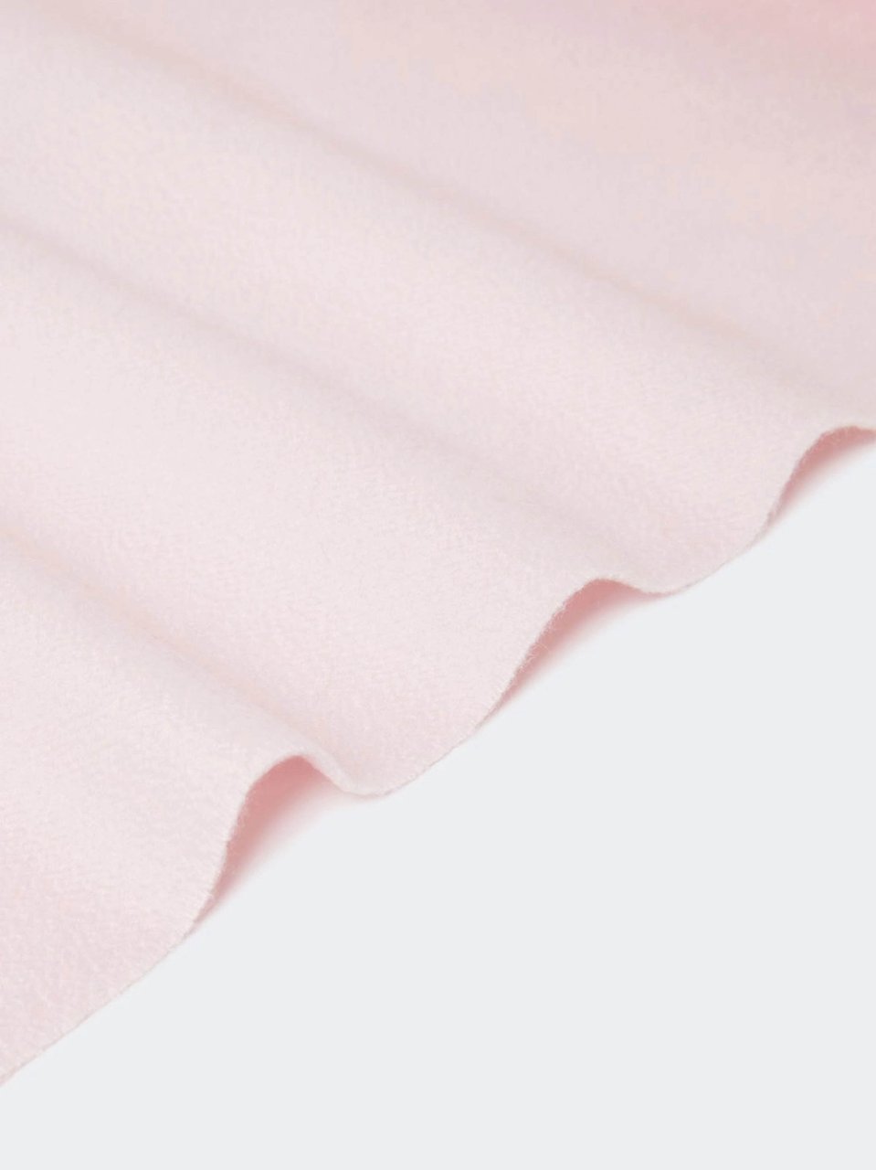 Max Mara Pink Baci Soft Light Fringed Scarf Rood
