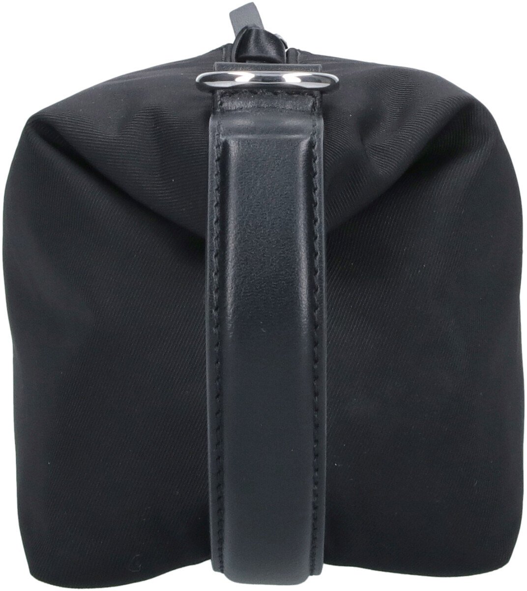 Vivienne Westwood Black Wash Bag Fabric Zip Pouch Zwart