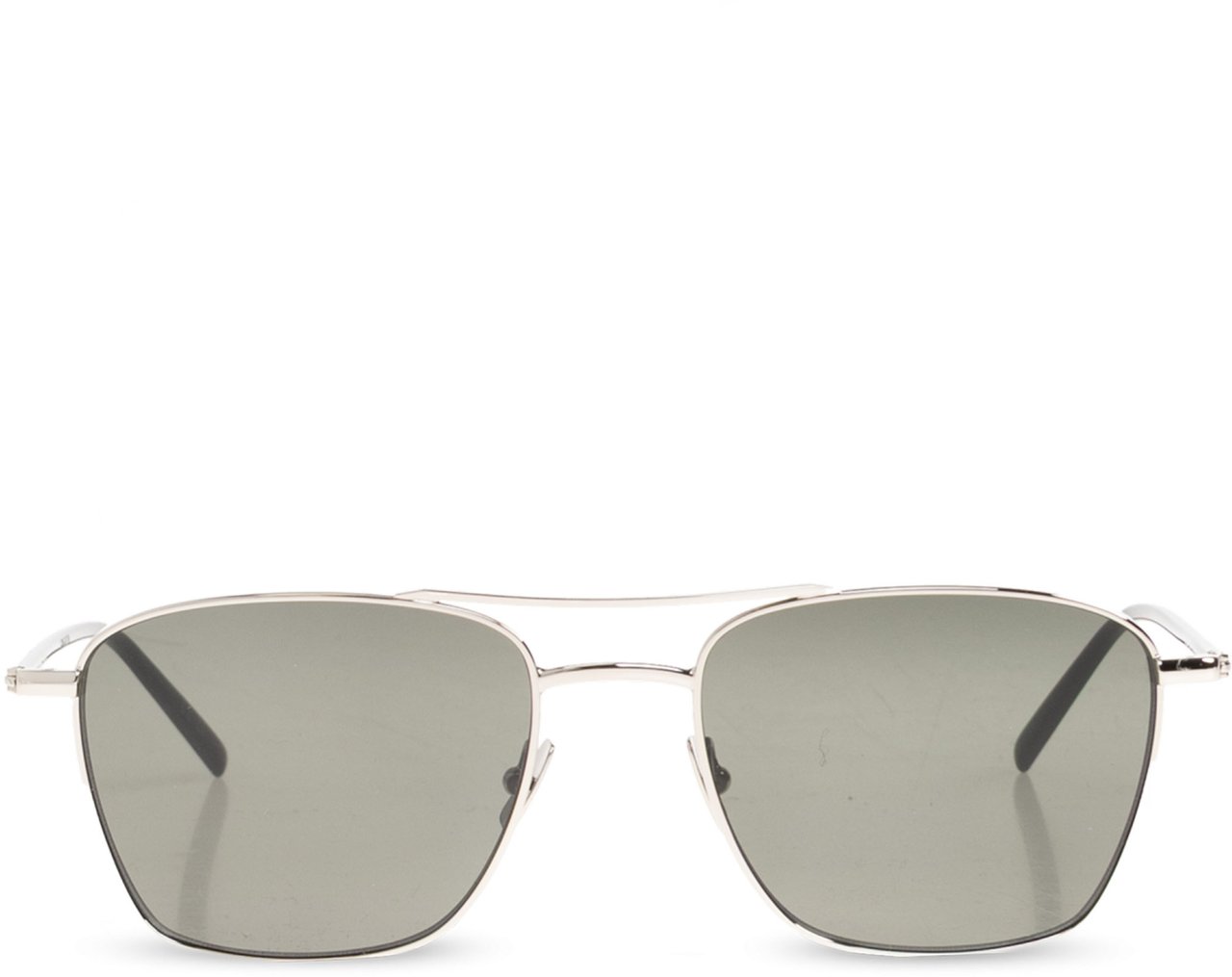 Saint Laurent Silver Ysl Sl 866 Sunglasses Grijs