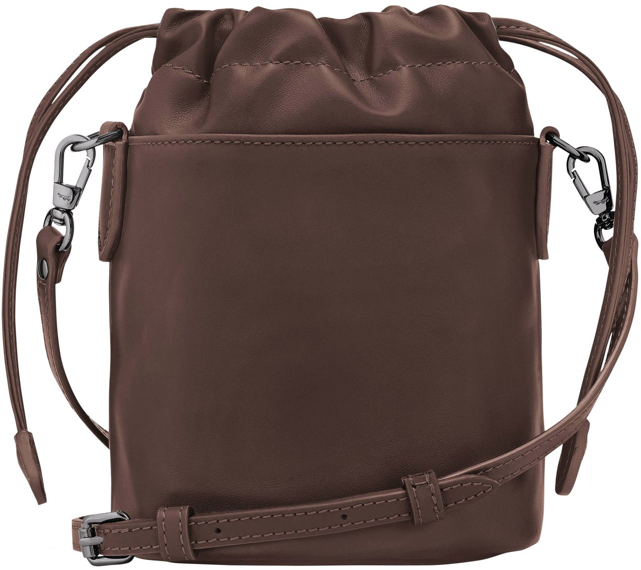 Longchamp Brown Le Pliage Xtra Square Crossbody Bag Grijs
