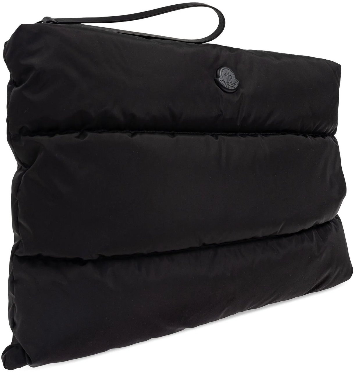 Moncler Black Caradoc Quilted Laptop Case Zwart