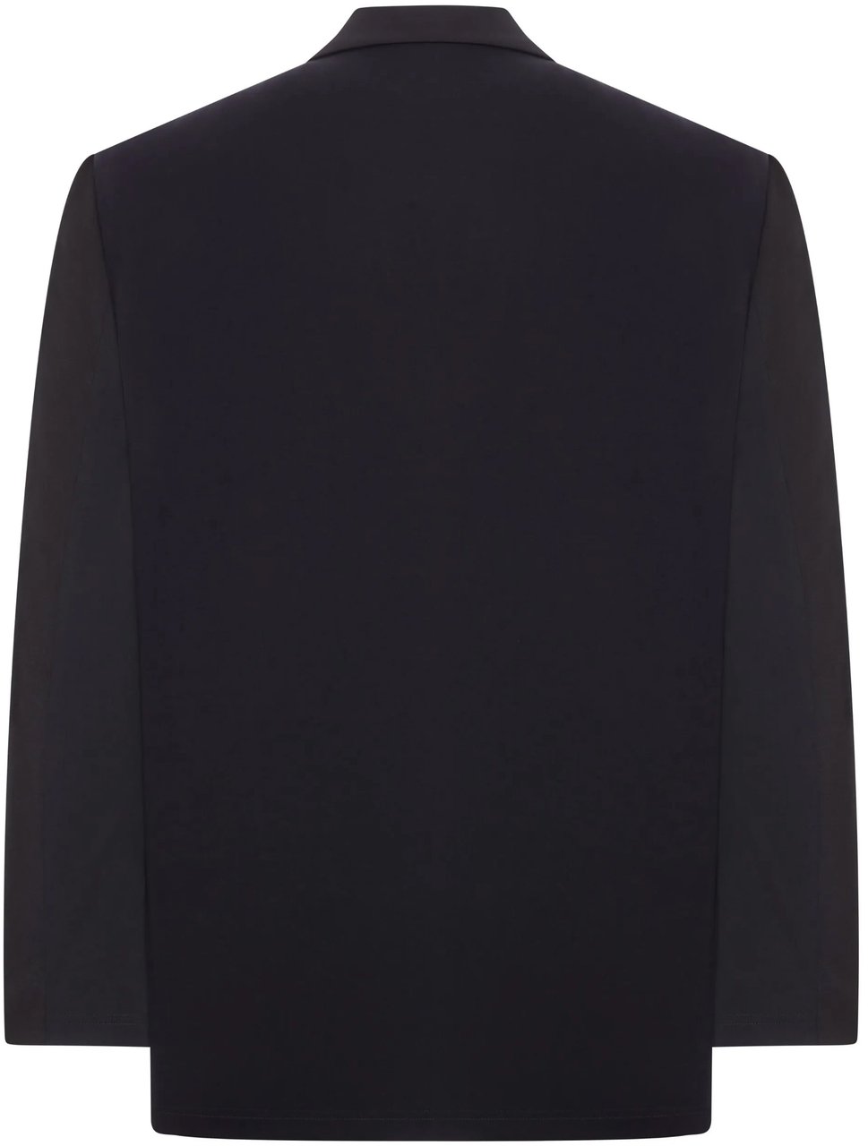 Balenciaga Black Hybrid Tailored Structured Blazer Zwart