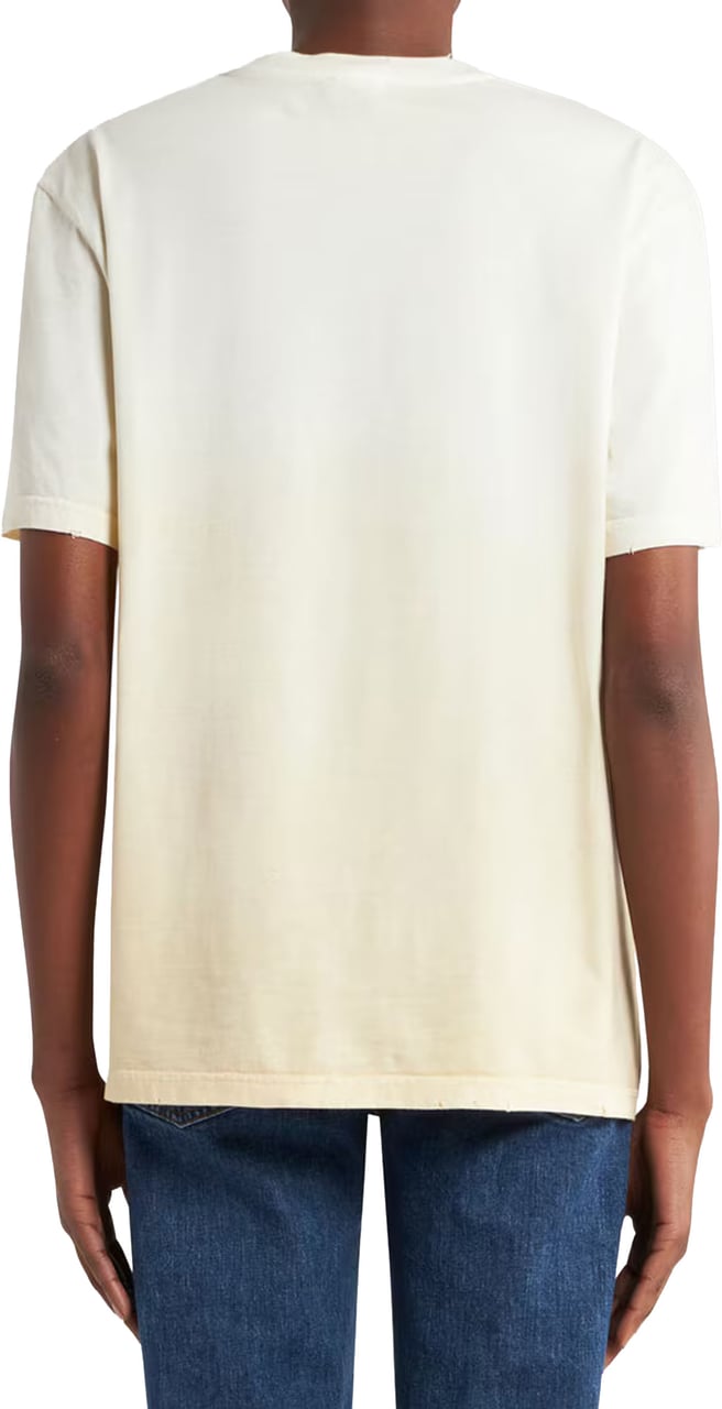 Etro White Celestial Graphic Relaxed-Fit T-Shirt Neutraal