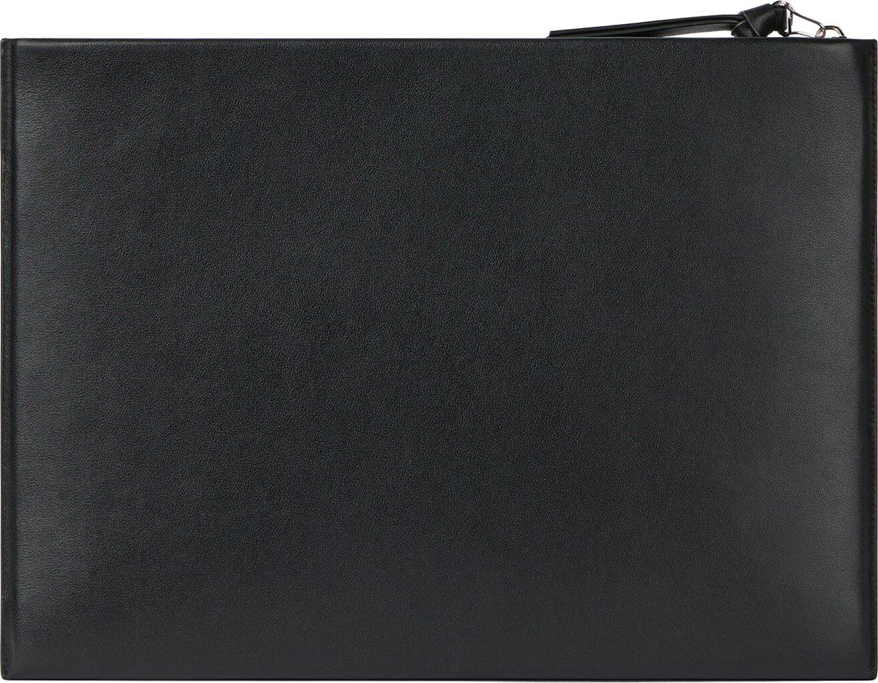 Givenchy Padded Antigona Rectangular Calf Leather Pouch Zwart