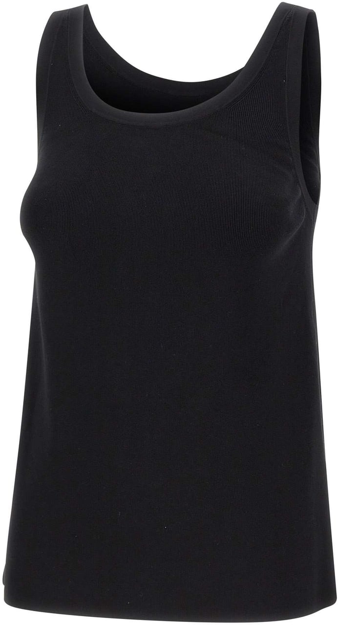 Elisabetta Franchi Top Neroburro Zwart