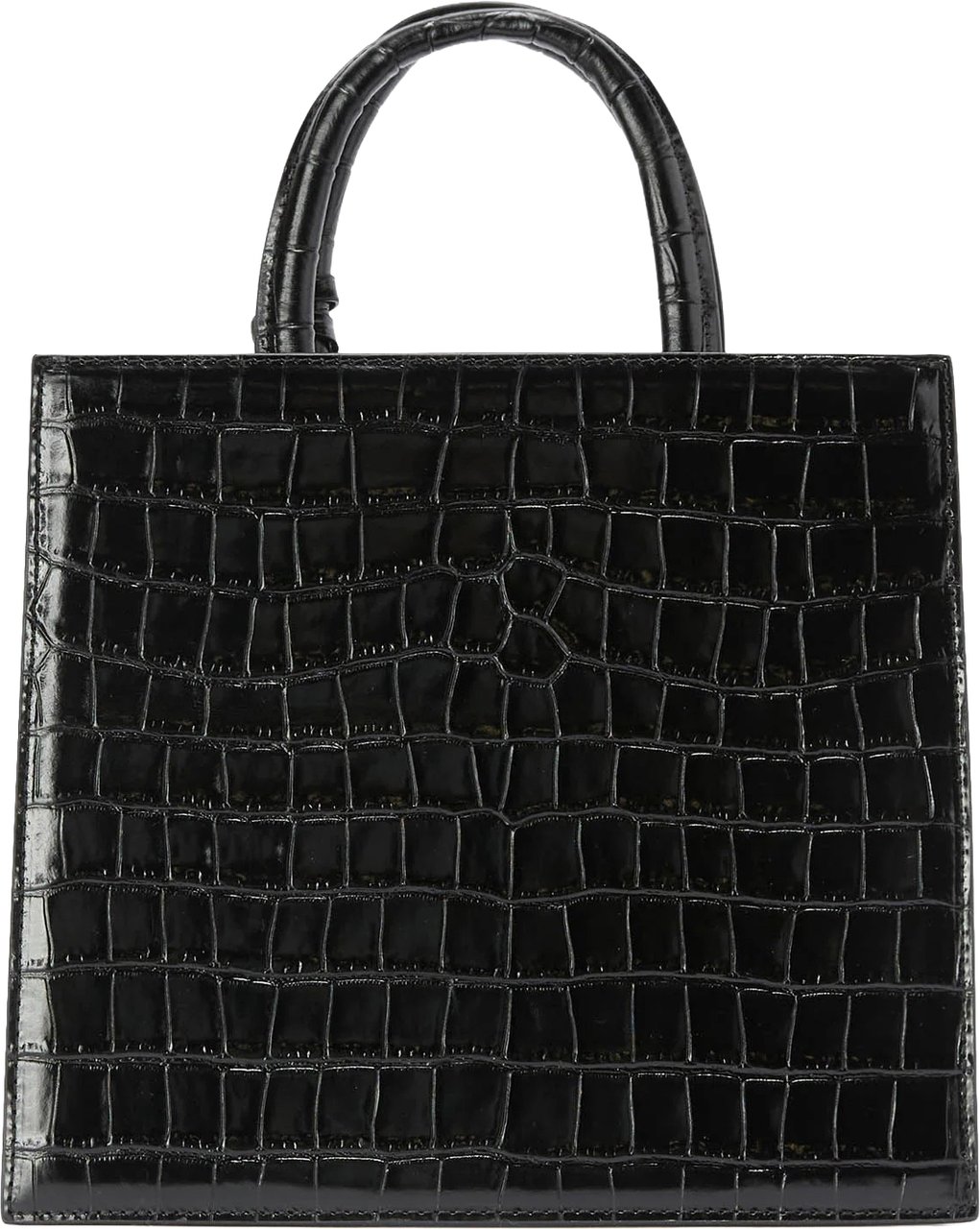 MC2 Saint Barth Bags Printed Croco Leather 00 Zwart